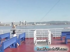 hawt french girlfriend cruise ship sex part6
